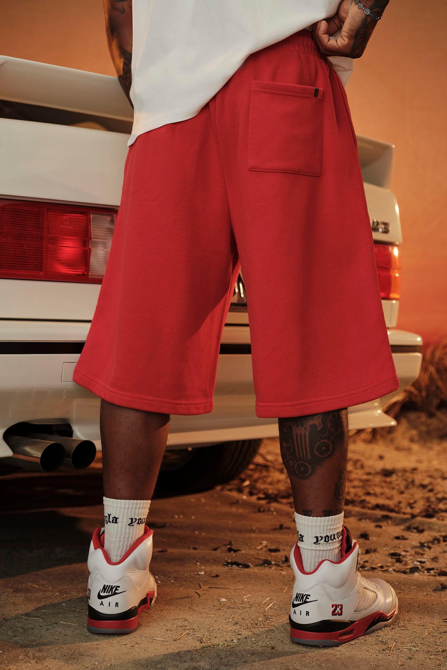 1107 - Extra Long Baggy Shorts - Image 5