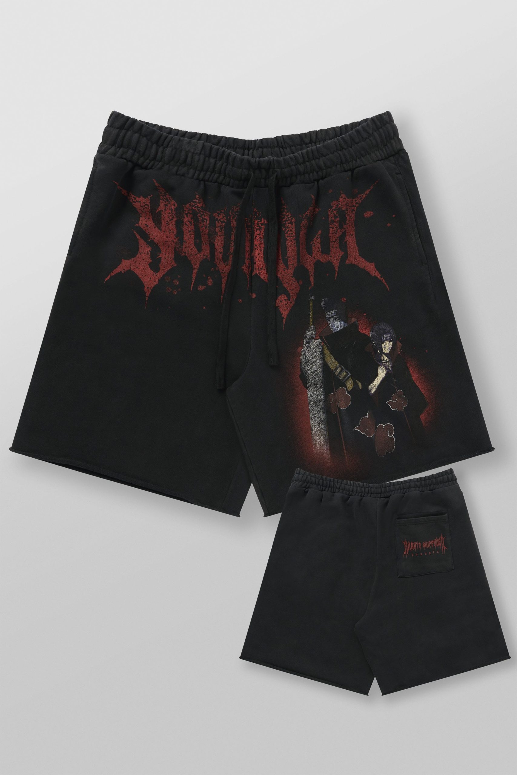 1002 - Naruto Sweat Shorts - Image 9