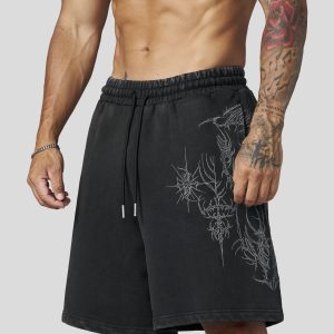 1093 - Cyberpunk Fleece Shorts