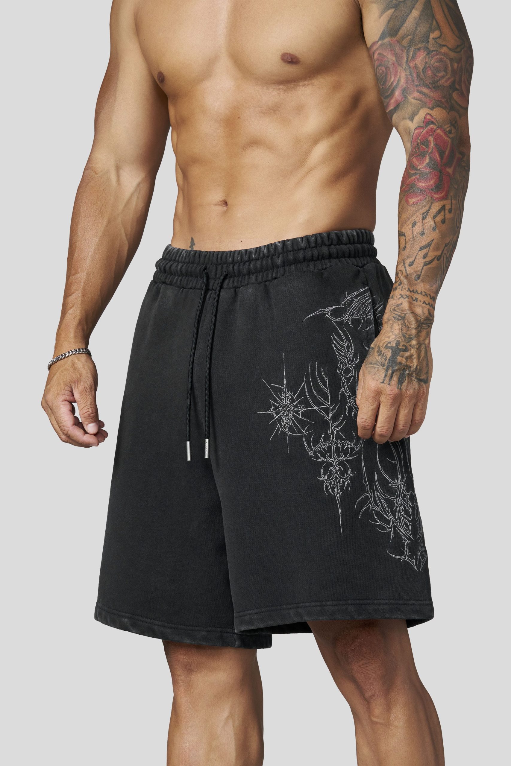 1093 - Cyberpunk Fleece Shorts