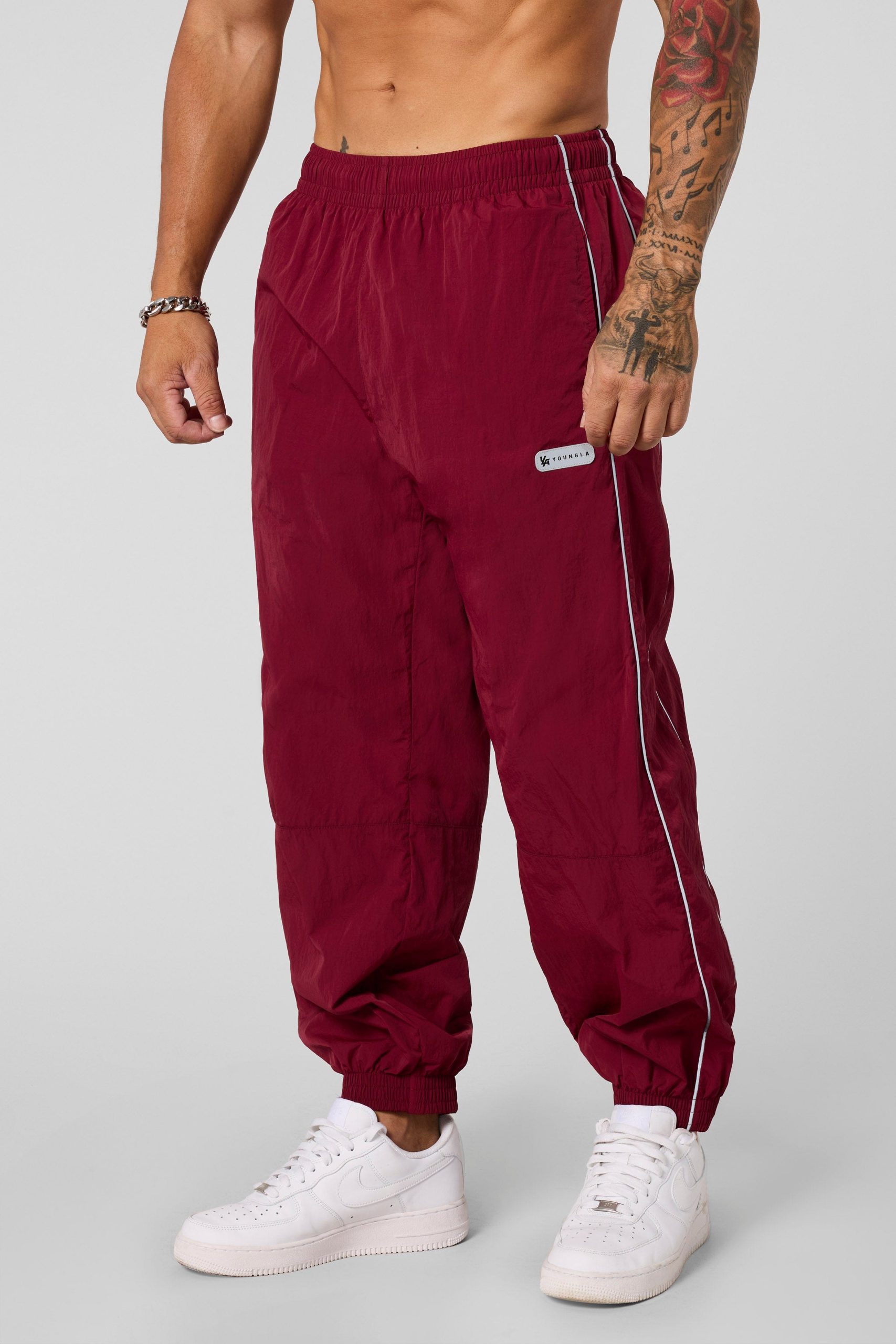 2091 - Retro Cuffed Joggers - Image 5