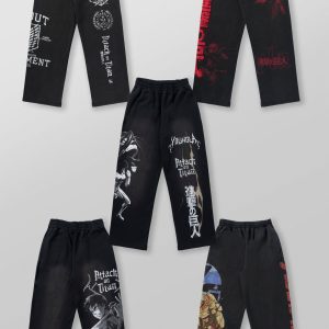 2128 - AOT?  x YLA Baggy Joggers