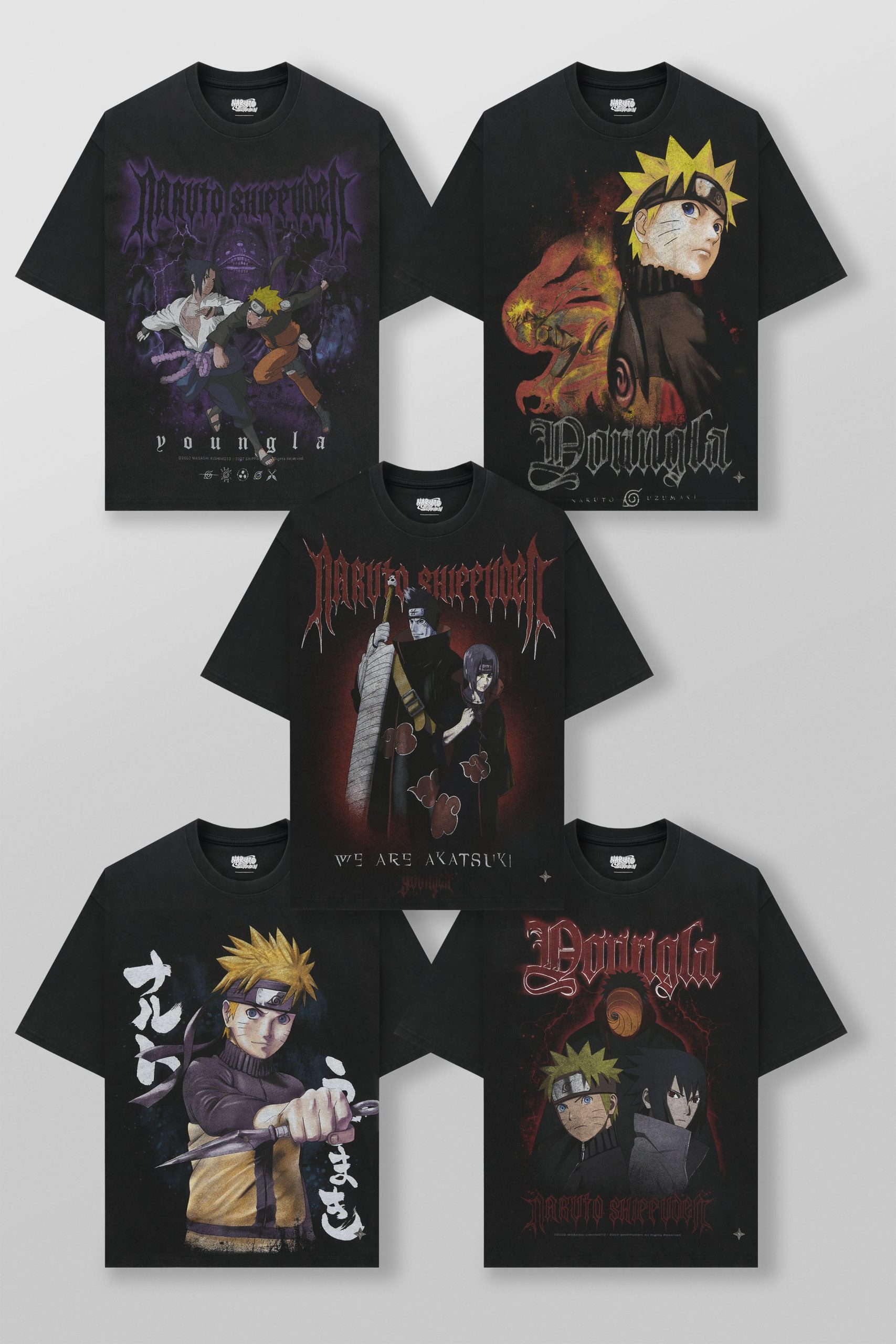 4319 - Naruto Artwork Tees