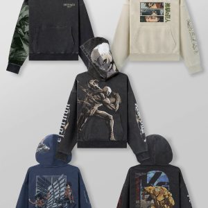 5129 - AOT?  x YLA Pullover Hoodies