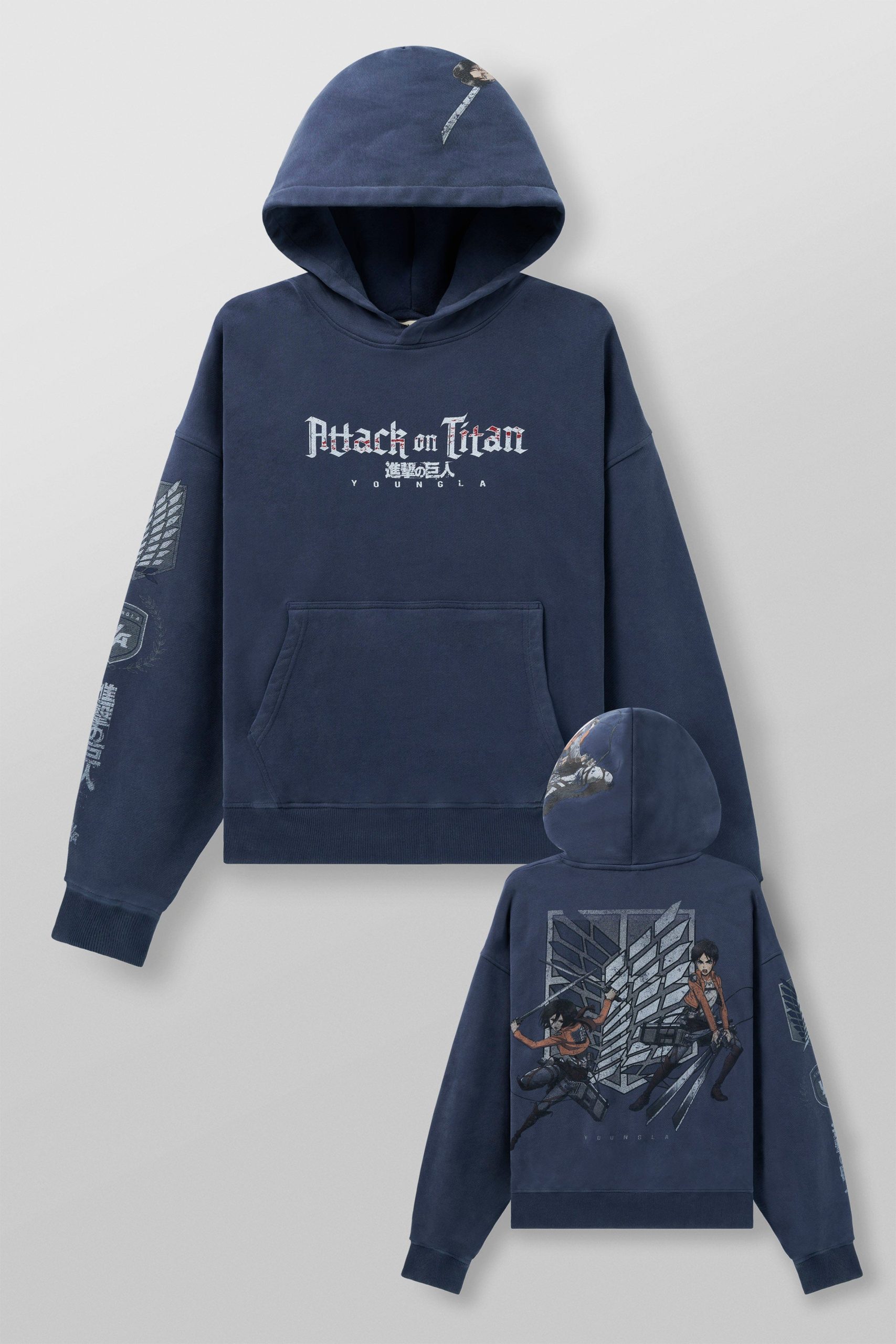 5129 - AOT? x YLA Pullover Hoodies - Image 12