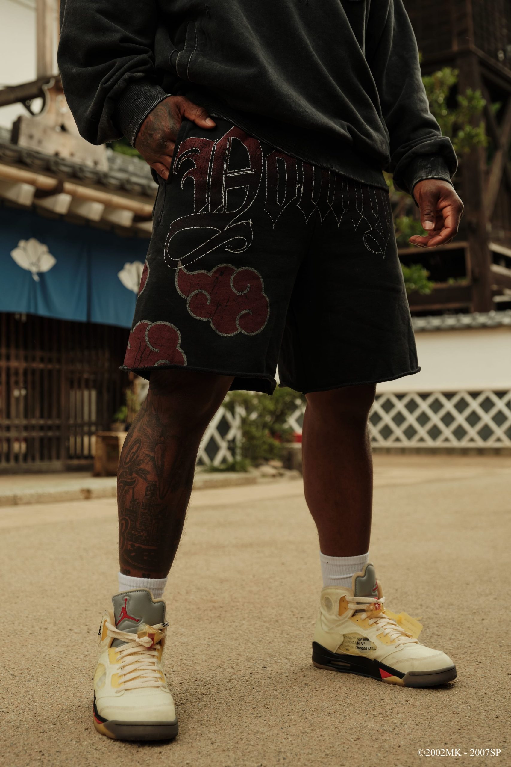 1002 - Naruto Sweat Shorts - Image 3