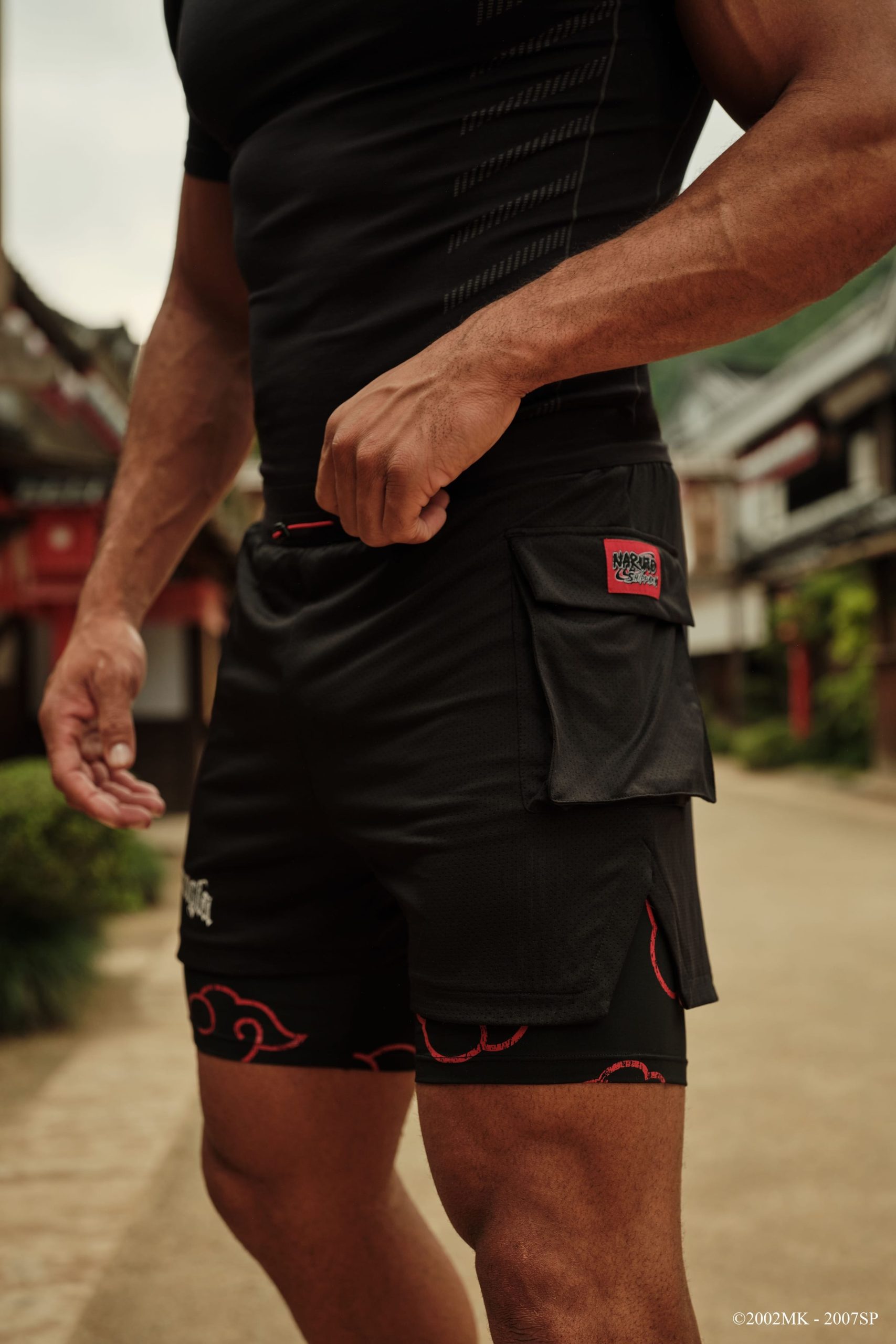 1094 - Naruto Compression Shorts - Image 4