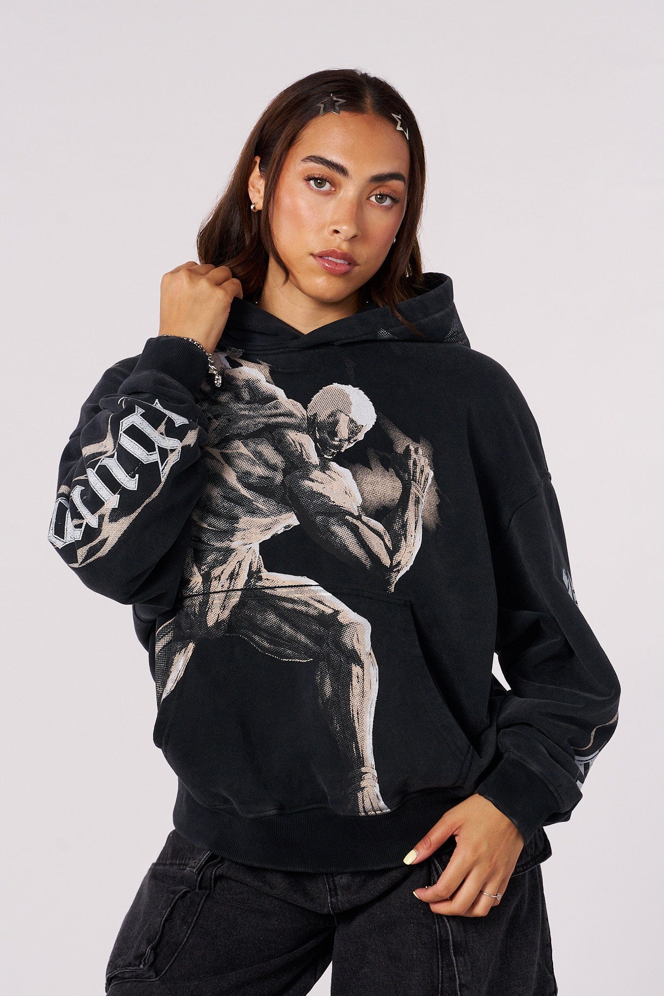 5129 - AOT? x YLA Pullover Hoodies - Image 8