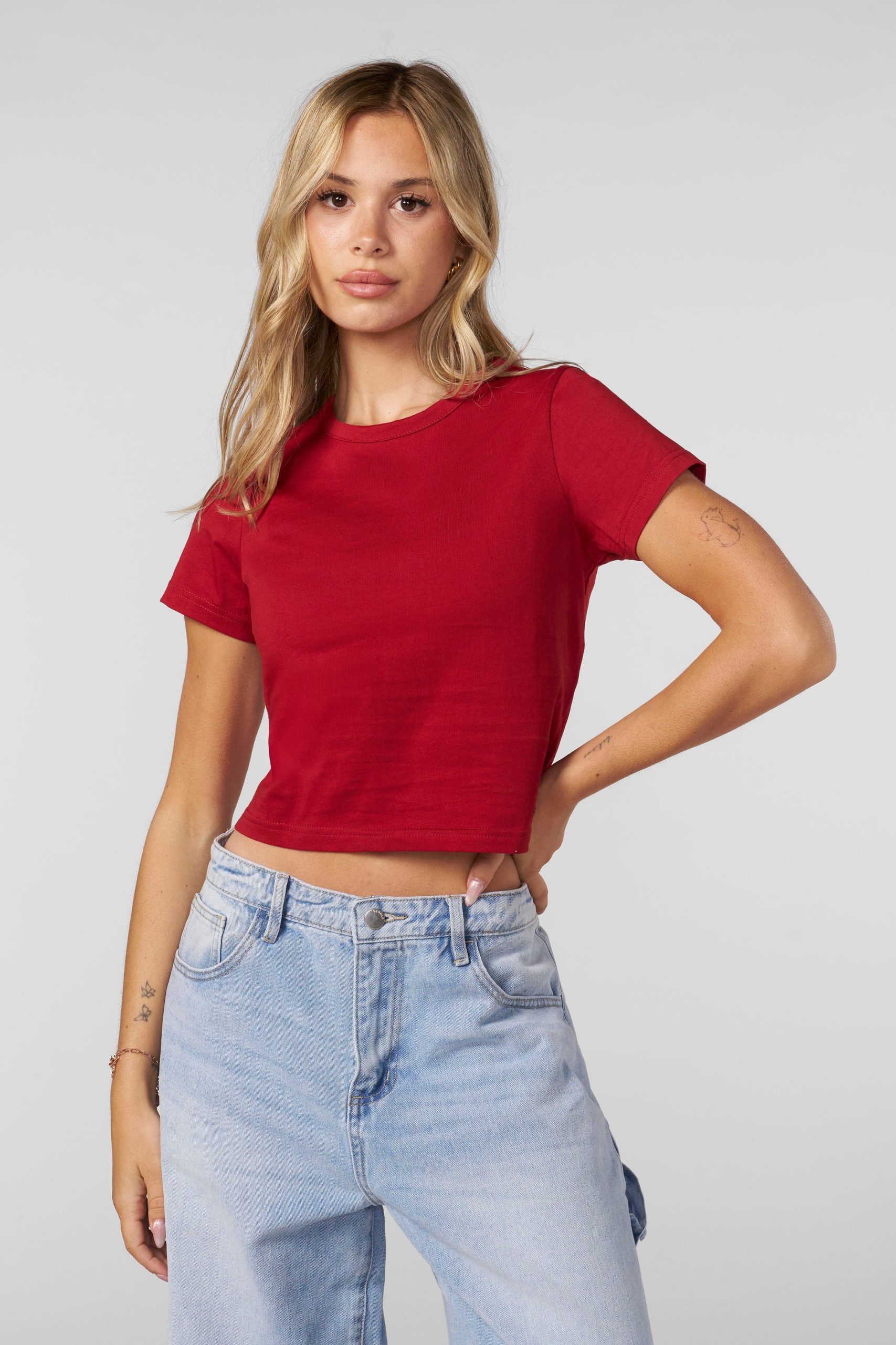 W4300 - Studio Edit Cotton Tee - Image 5