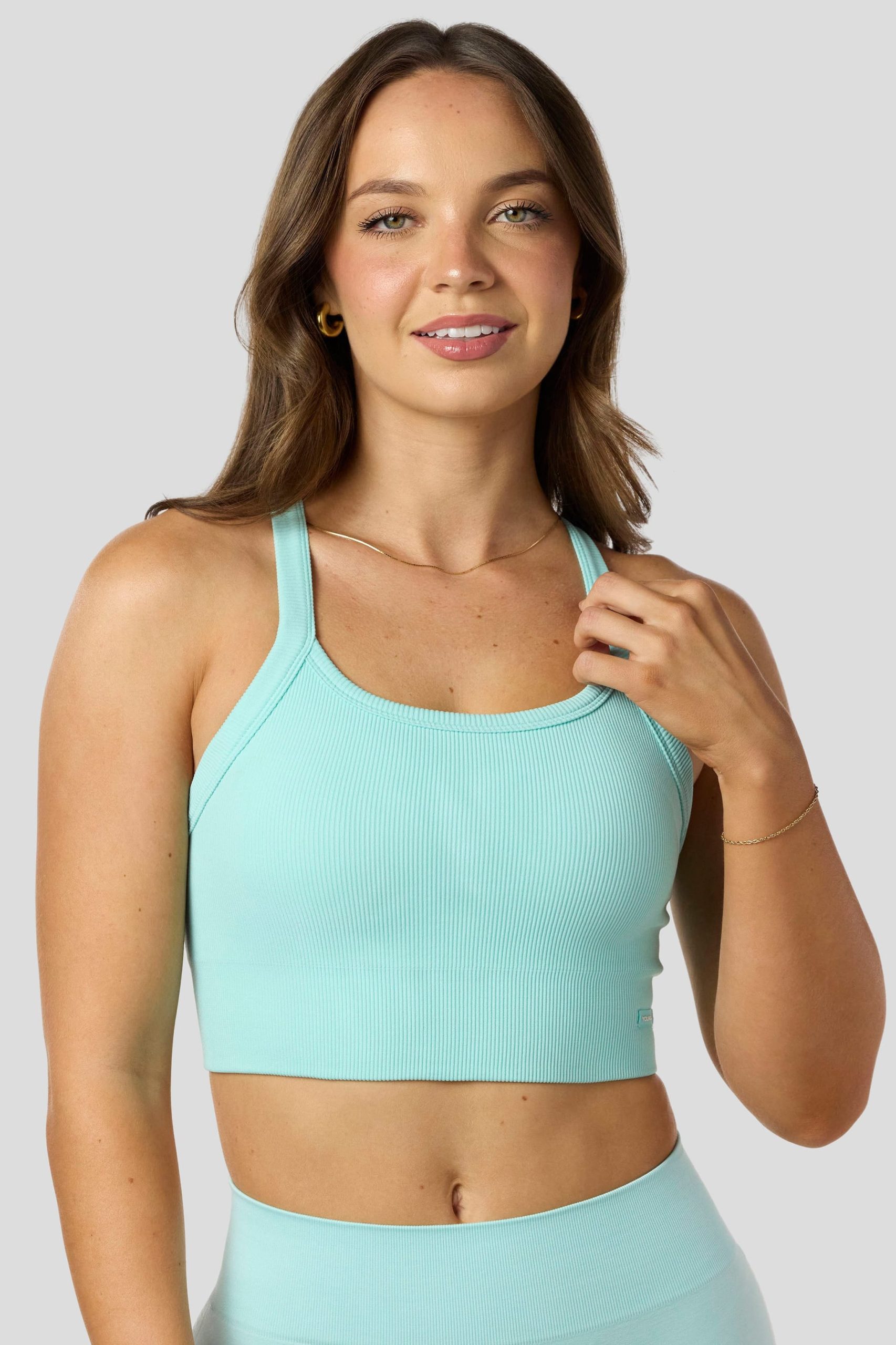 W3147 - Pulse Seamless Racerback Crop Tank - Image 11
