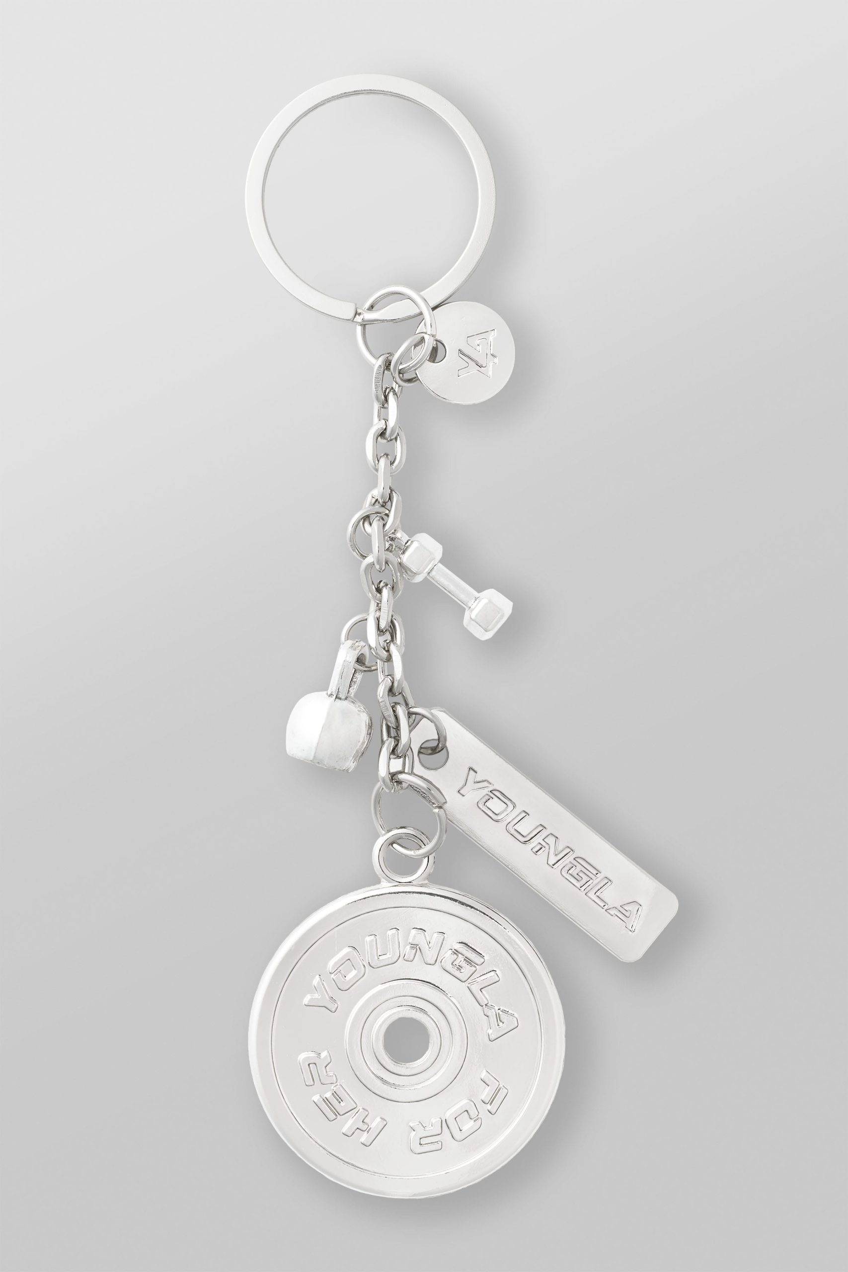 W6130 - Metal Gym Keychain - Image 2